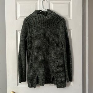 Knit turtleneck sweater